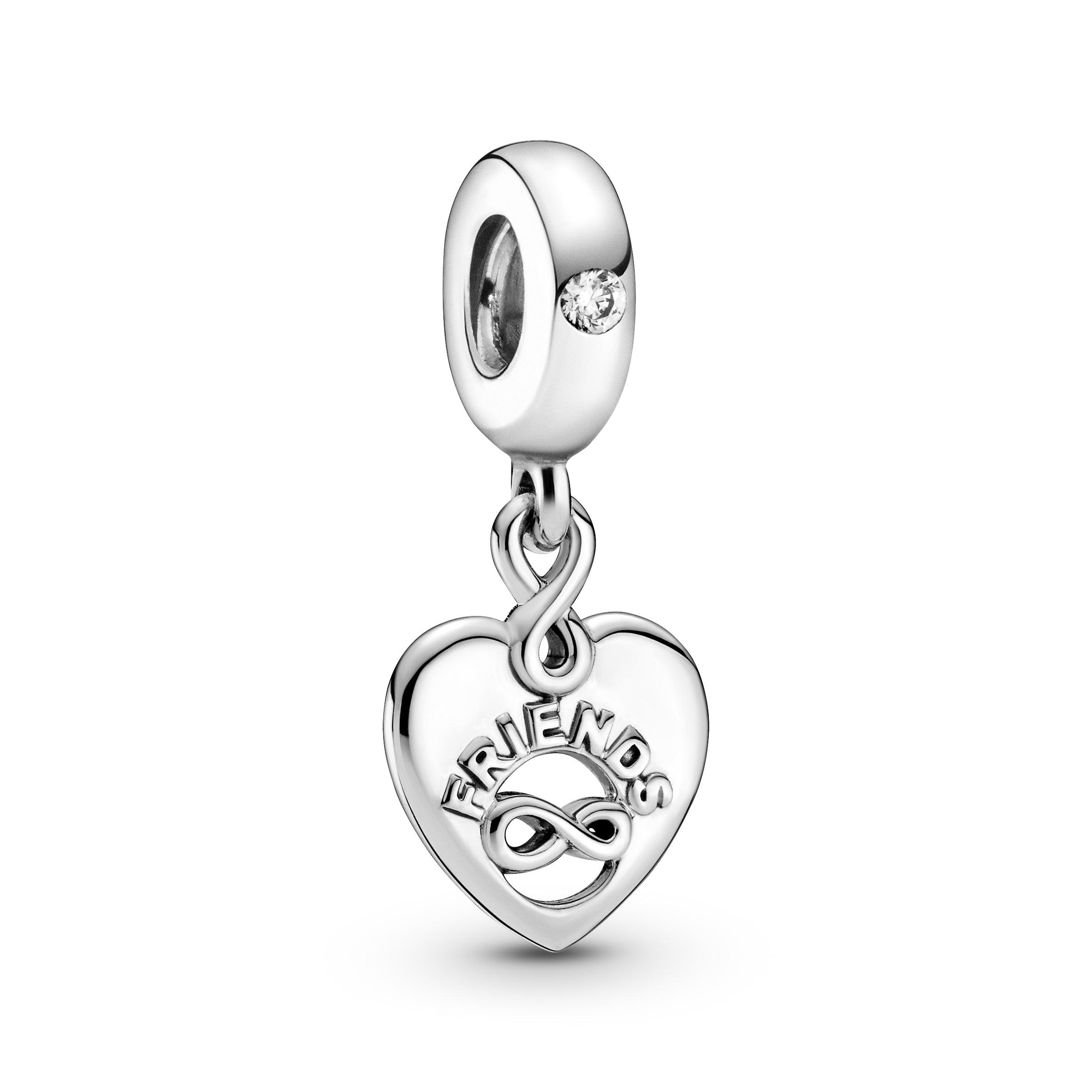Charm Pendente Cuore Amici per Sempre GIOIELLERIA – GIOIELLERIA