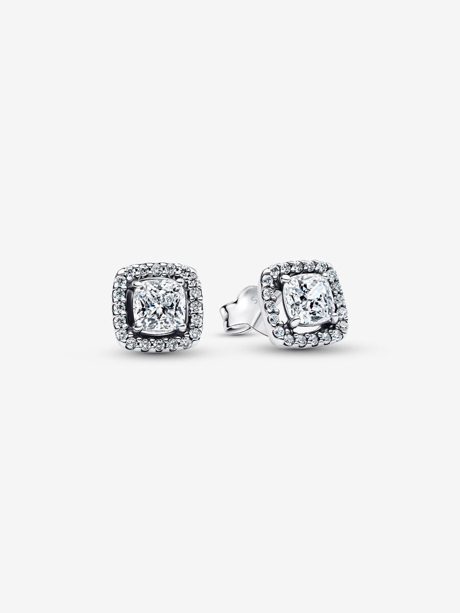 Orecchini a lobo con tormalina a forma di pera: argento Orecchini a lobo con tormalina a forma di pera: argento