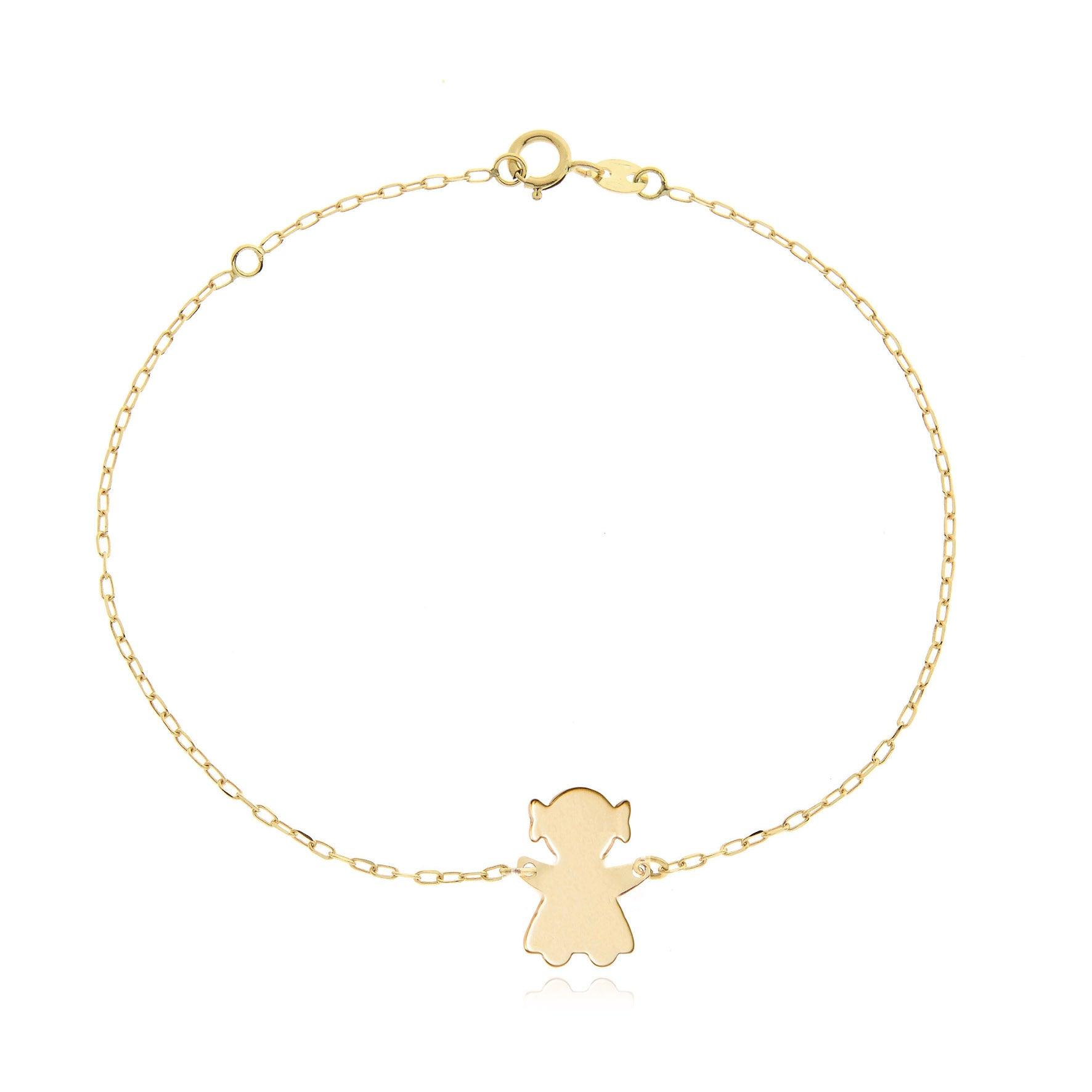 Bracciale della Mamma con Bimbo e Bimba Personalizzati e Charms, Bracciale  Personalizzabile Festa della mamma, D'Amico La Valle gioielli