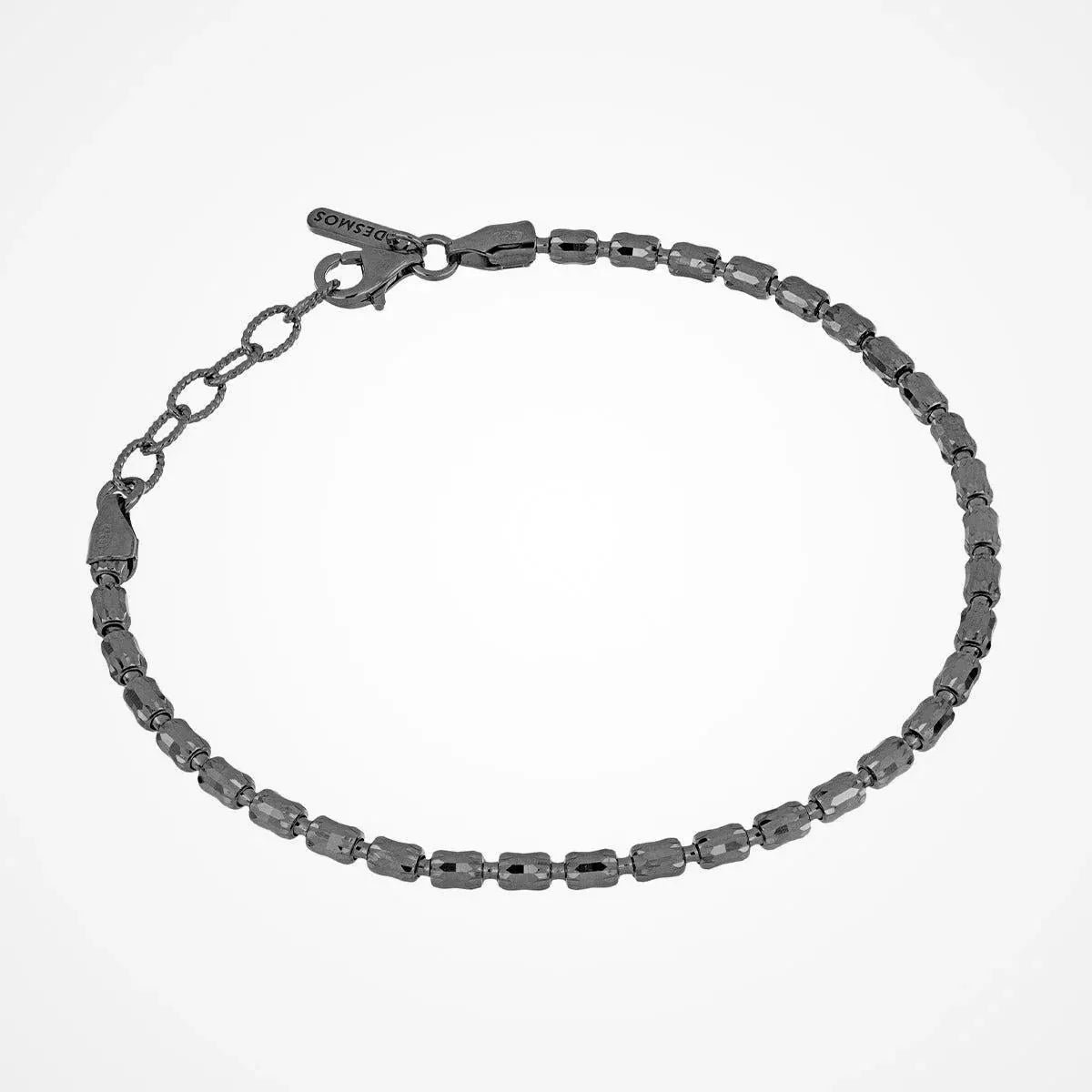 Bracciale Barrel Crystal 3 Nero