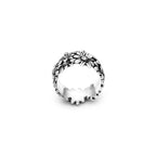 Anello Fascia Margherite Anello in Argento 925