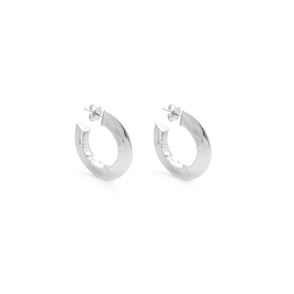 Orecchini Blade Piccoli Orecchini cerchio in Argento 925