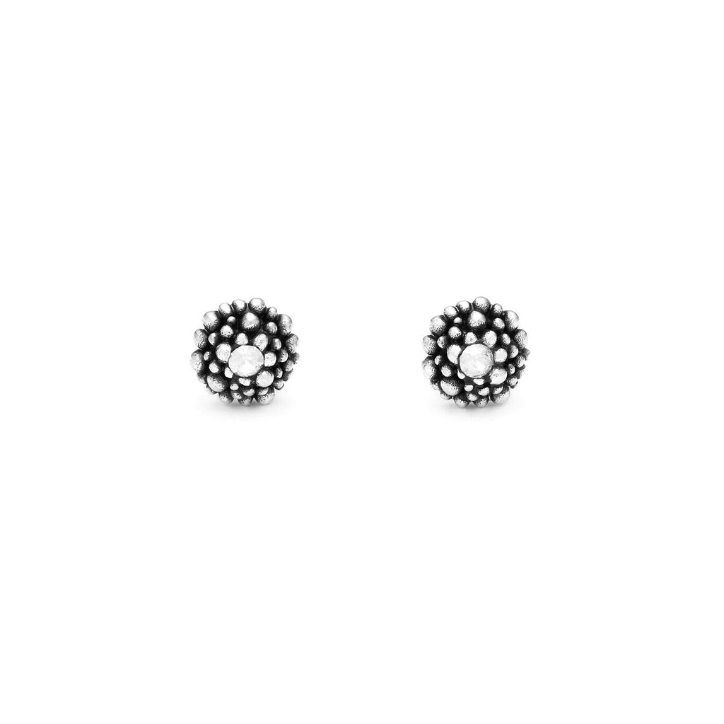 Orecchini Mini Perlage E Zircone Orecchini in Argento 925 e zirconi