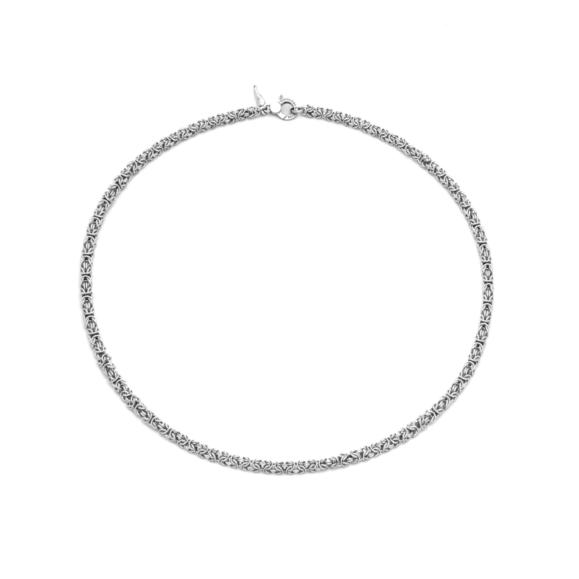 Collana bizantina mini mini Collana in Argento 925
