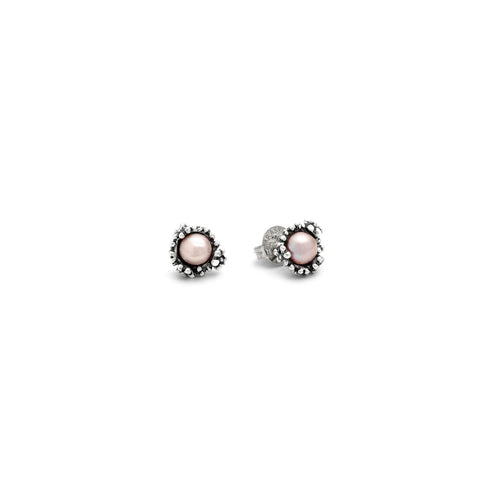 Orecchini Blossom Mini Orecchini in Argento 925 e perle naturali