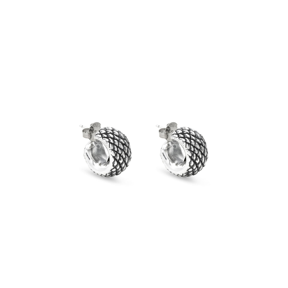 Orecchini Serpente piccoli Orecchini in Argento 925