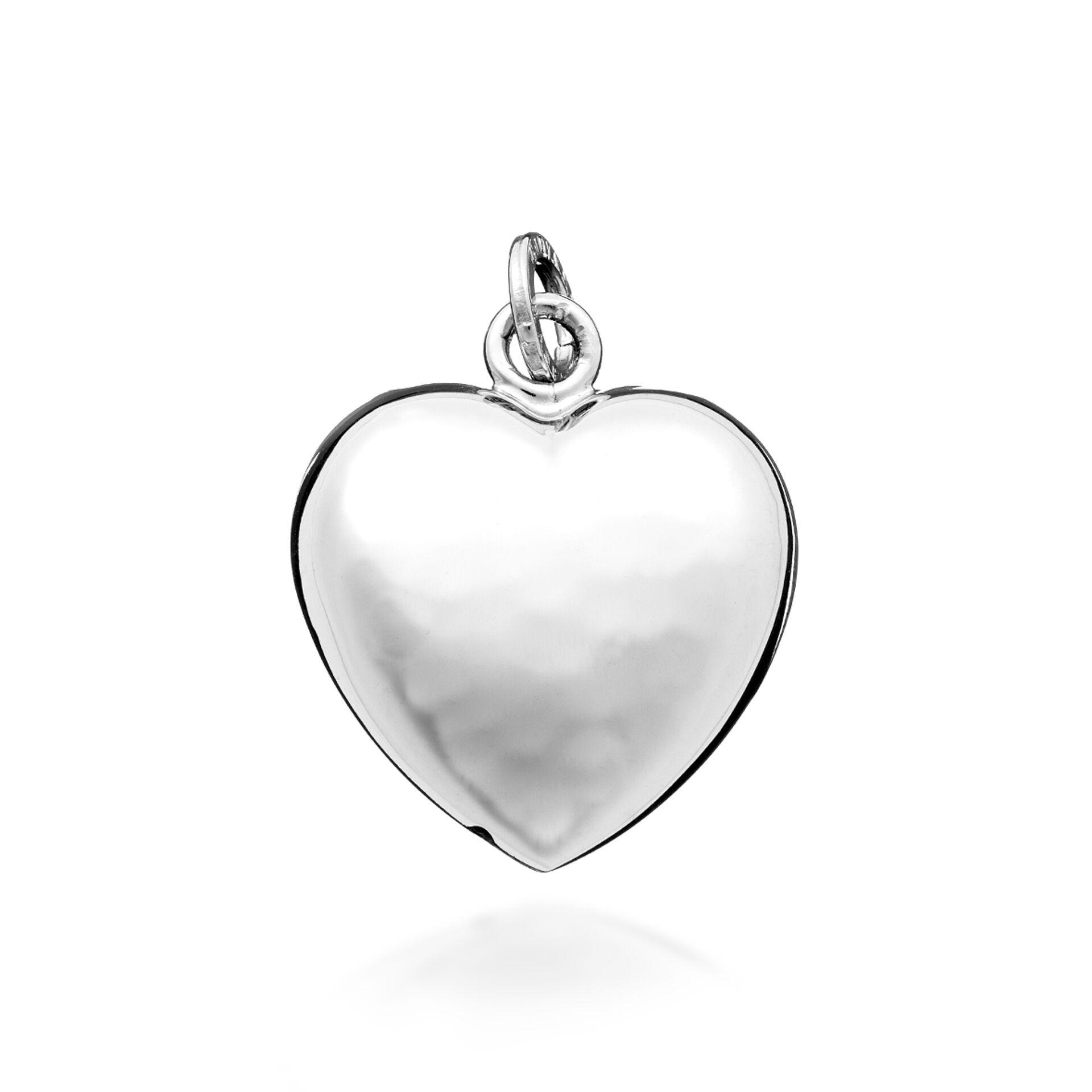 Charm Cuore Martellato Piccolo