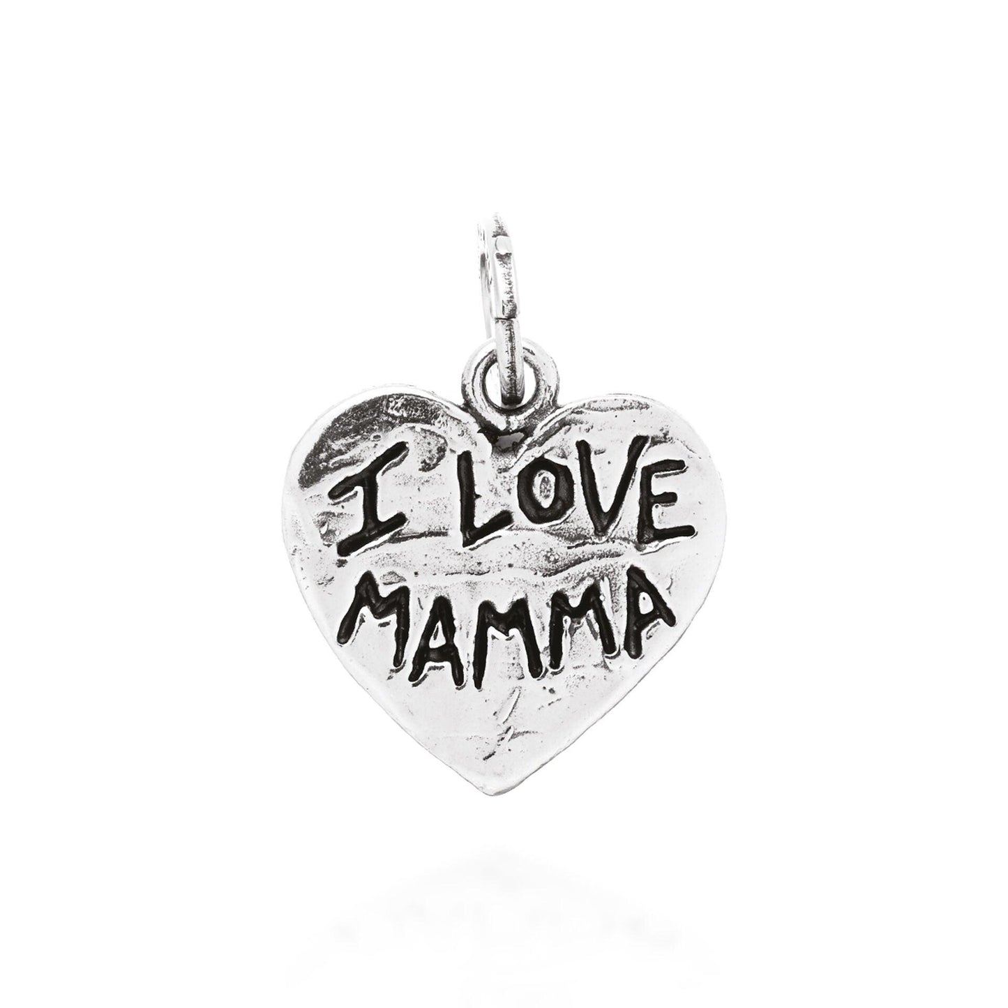 Charm Cuore "I Love Mamma"