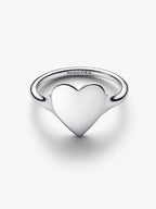 Anello Cuore da incidere Argento Sterling 925