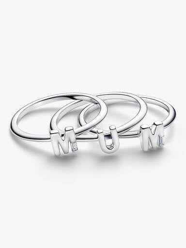 Anello "Mum" Divisibile Argento Sterling 925