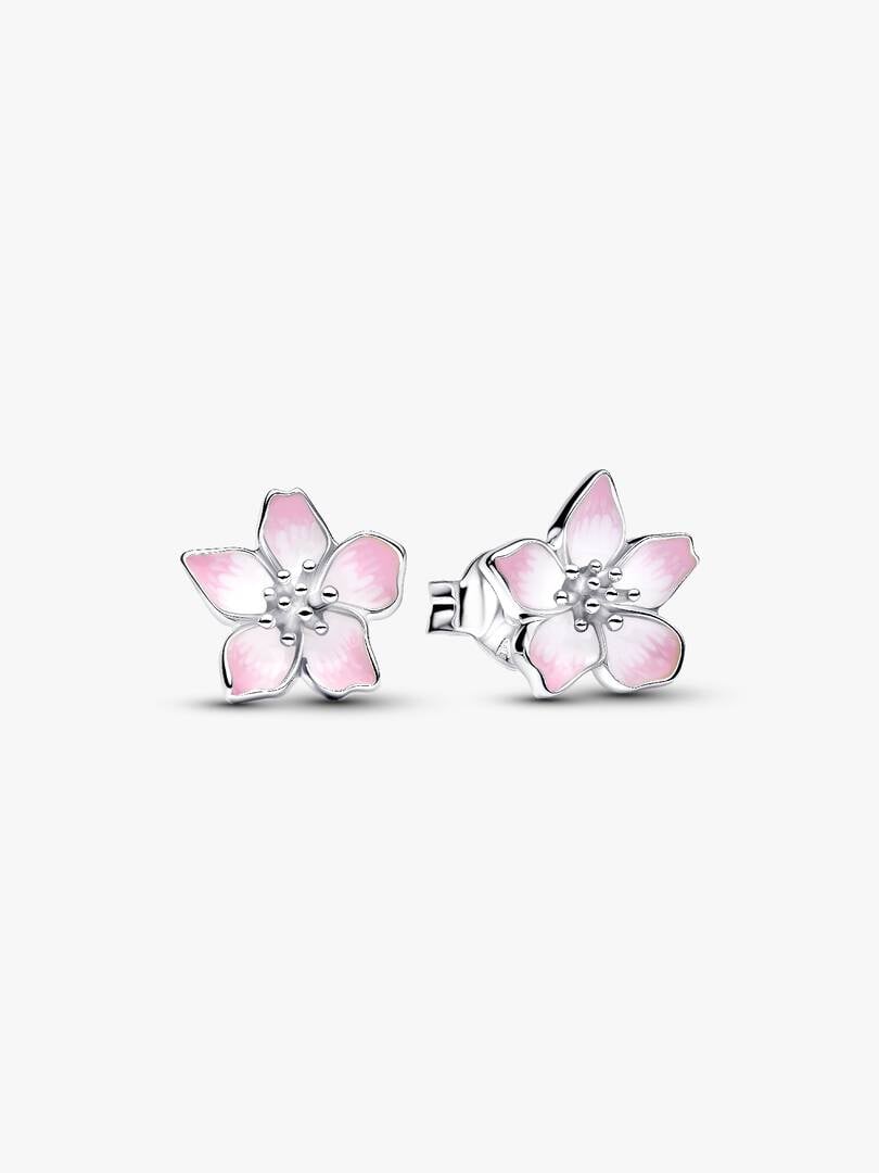 Orecchini Fiori di Ciliegio Argento Sterling 925
