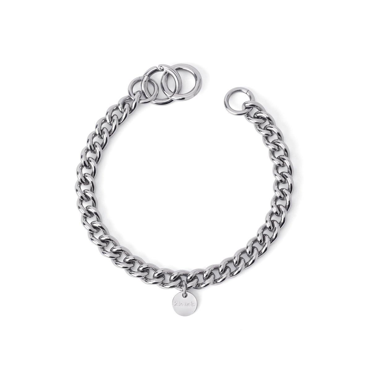 2Jewels Bracciale Lock 'n' Chain - Groumette