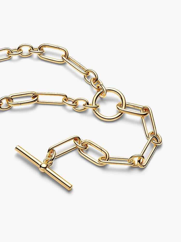 Collana a Y Maglia Link Pandora ME Esclusiva lega metallica rifinita in Oro