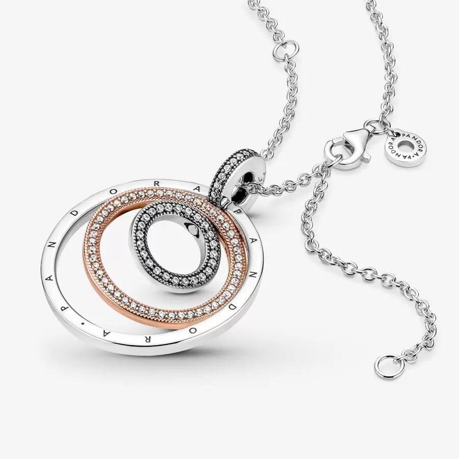 Collana Cerchi Infiniti