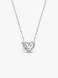 Collana Cuore e Farfalla Argento Sterling 925