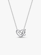 Collana Cuore e Farfalla Argento Sterling 925