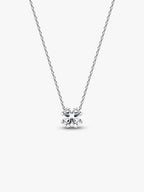 Collana Quadrifoglio Luminoso Argento Sterling 925