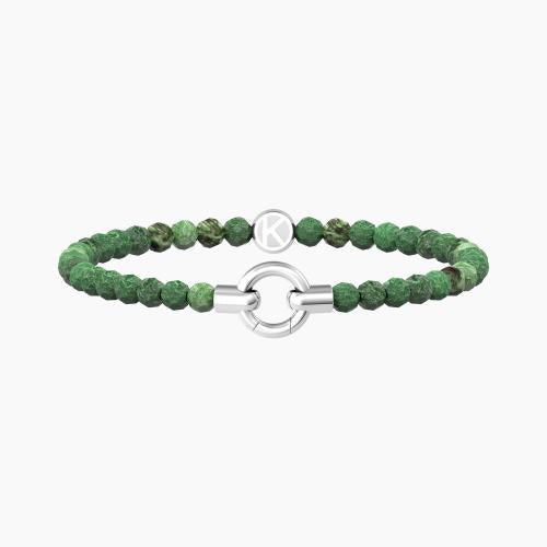 Bracciale MAMANONMAMA Agata verde striata