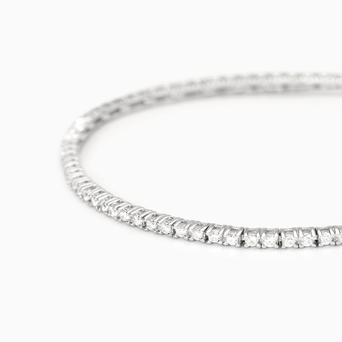 Bracciale MABINA Tennis in Argento con Zirconi