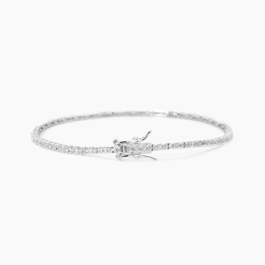 Bracciale MABINA Tennis in Argento con Zirconi