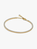 Bracciale Tennis Finitura in Oro