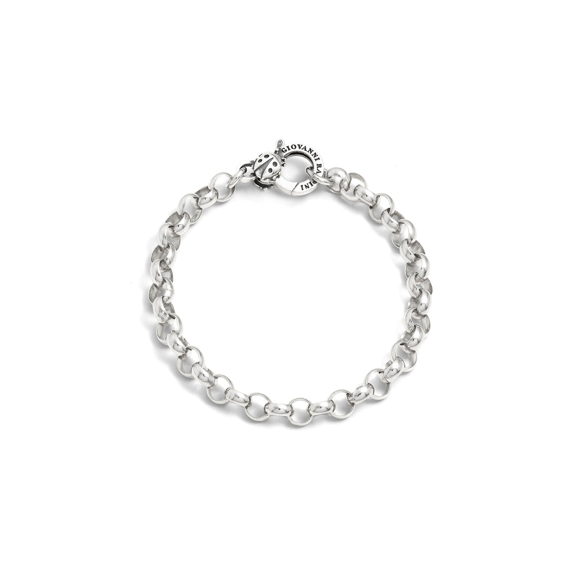 Bracciale Rolò chiusura coccinella