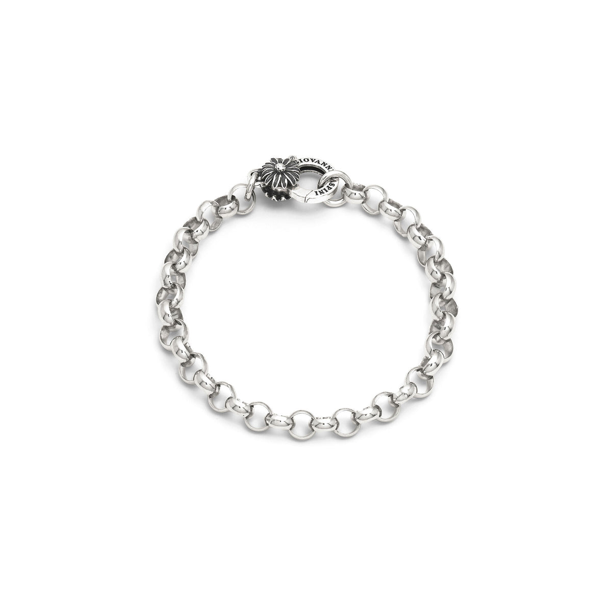 Bracciale Rolò chiusura margherita