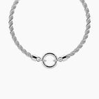 BY YOU COLLECTION | DUETTO  Bracciale componibile con catena corda in acciaio