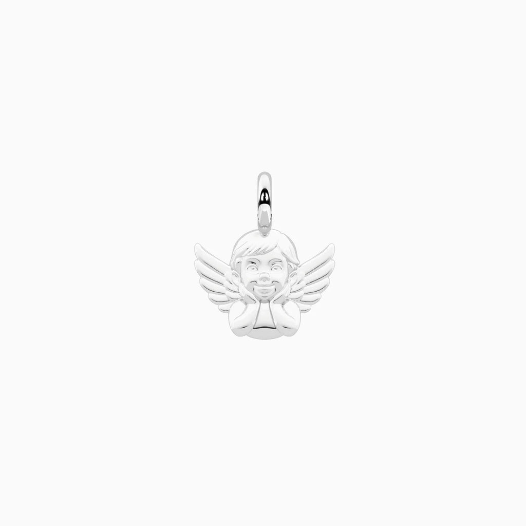 BY YOU COLLECTION | SYMBOLS  Ciondolo angioletto in acciaio ANGELO