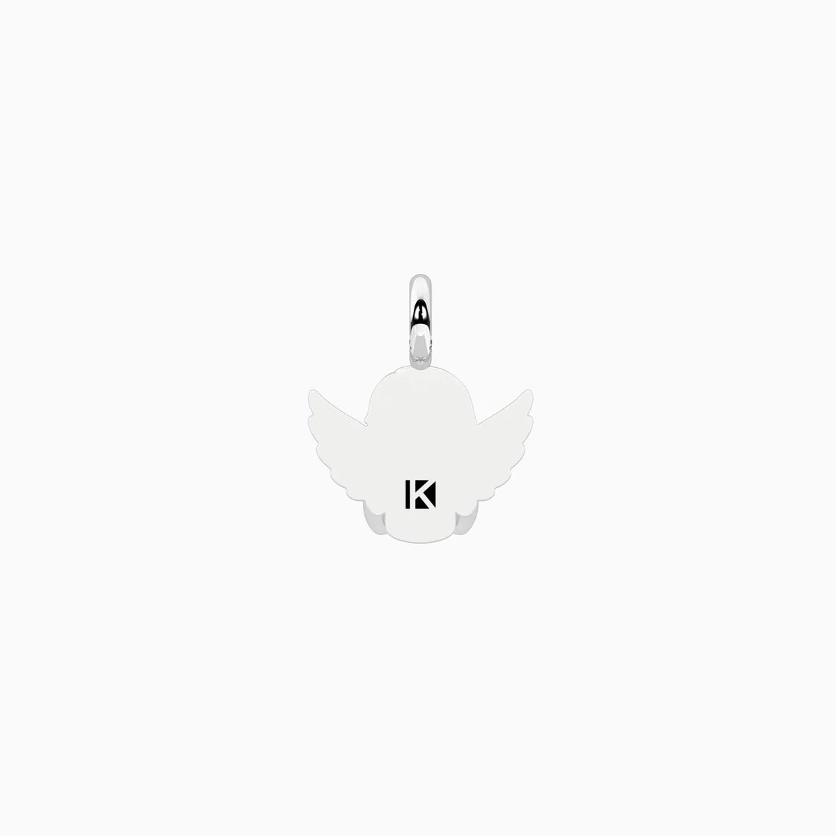 BY YOU COLLECTION | SYMBOLS  Ciondolo angioletto in acciaio ANGELO