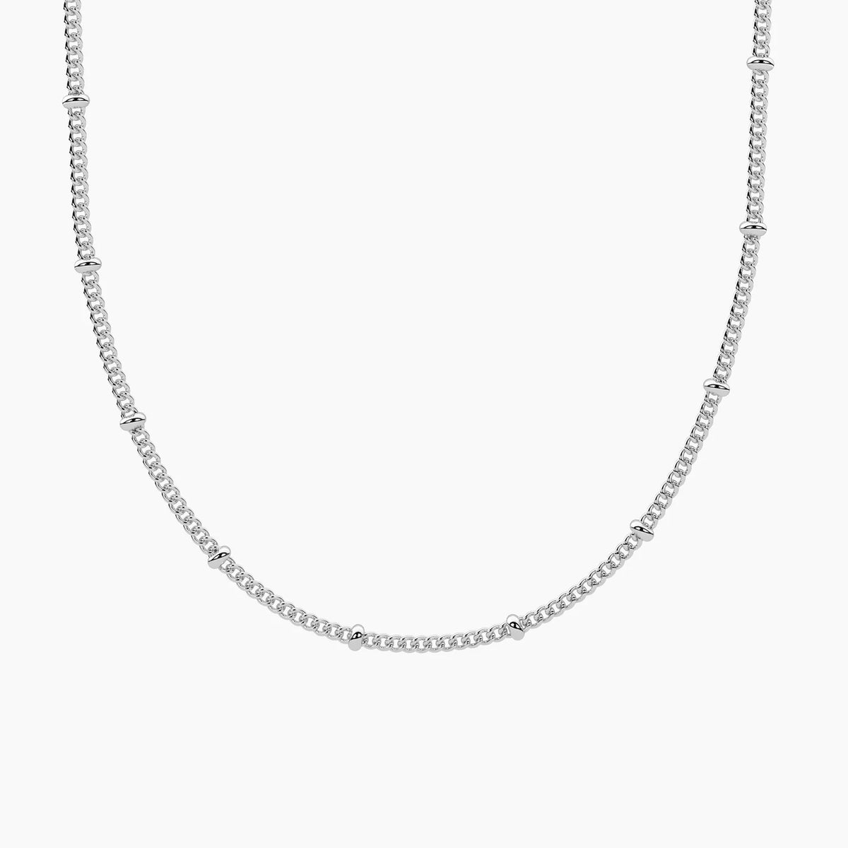 BY YOU COLLECTION | MISS  Collana componibile da donna con catena groumette in acciaio