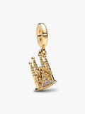 Charm Pendente Sagrada Família di Barcellona Ricoperto in oro 14k"