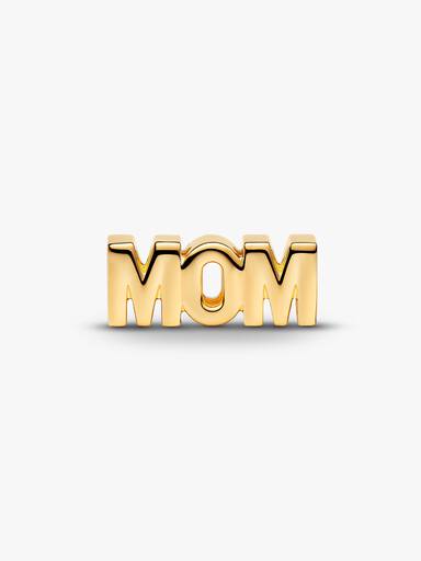 Charm "Mom" Finitura in Oro