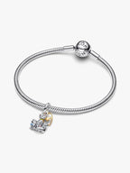 Disney, Gli Aristogatti, Duchessa e i suoi gattini Argento Sterling 925, Esclusiva lega metallica rifinita in Oro