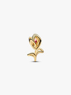 Charm Openwork Tulipano Finitura in Oro