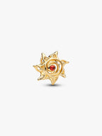 Charm Openwork Sole Esclusiva lega metallica rifinita in Oro