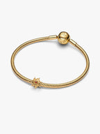 Charm Openwork Sole Esclusiva lega metallica rifinita in Oro