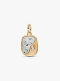 Charm Medallion Occhio "Nosce Te Ipsum" Argento Sterling 925, Esclusiva lega metallica rifinita in Oro