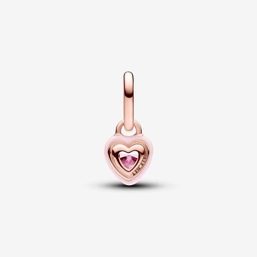 Charm Mini Pendente Pink Chakra Heart Pandora ME