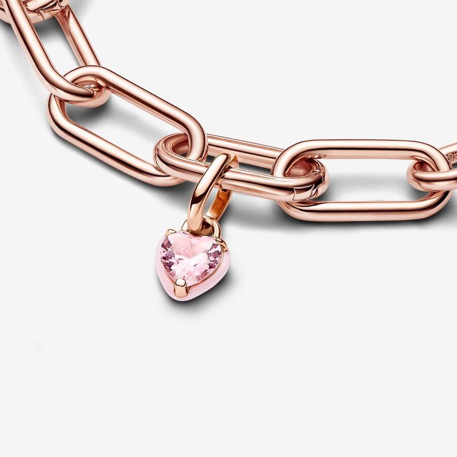 Charm Mini Pendente Pink Chakra Heart Pandora ME