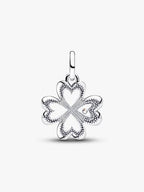 Charm Medallion Quadrifoglio Pandora ME Argento Sterling 925