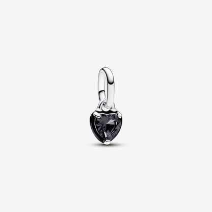 Charm Mini Pendente Black Chakra Heart Pandora ME