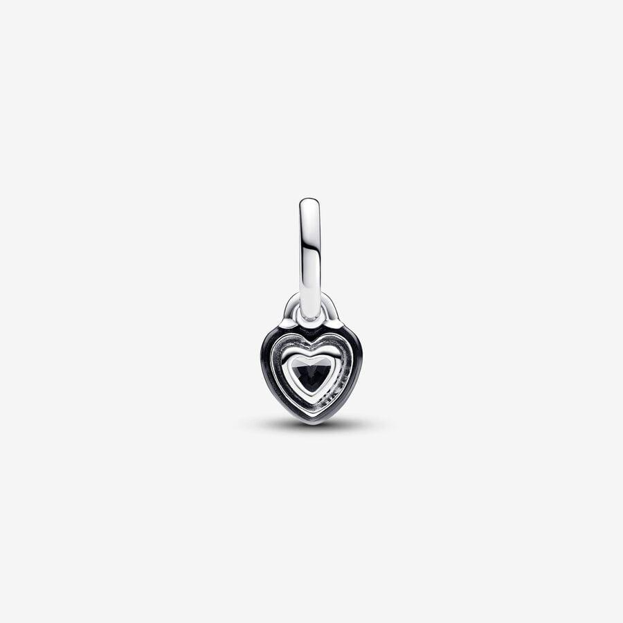 Charm Mini Pendente Black Chakra Heart Pandora ME