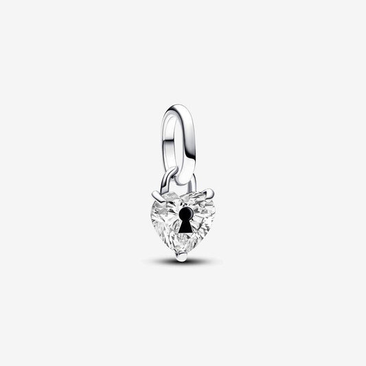 Charm Mini Pendente Keyhole Heart Pandora ME