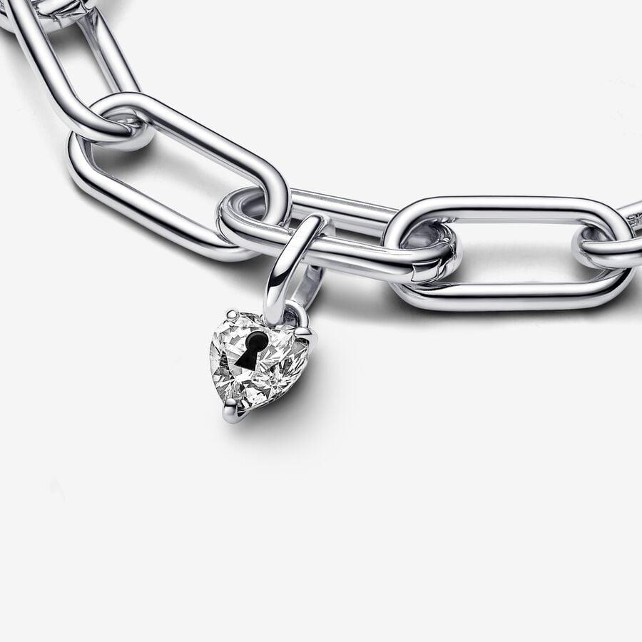 Charm Mini Pendente Keyhole Heart Pandora ME