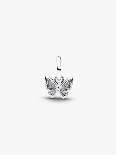Charm Mini Pendente Farfalla Rosa Pandora ME Argento Sterling 925