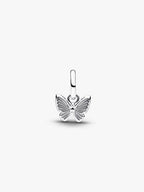 Charm Mini Pendente Farfalla Rosa Pandora ME Argento Sterling 925