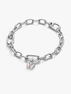 Charm Mini Pendente Farfalla Rosa Pandora ME Argento Sterling 925