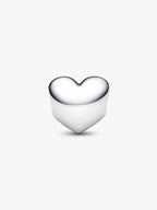 Cuore con Pietra Viola Febbraio da incidere Argento Sterling 925