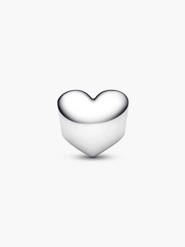 Cuore con Pietra Viola Febbraio da incidere Argento Sterling 925